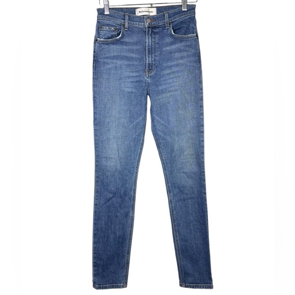 Reformation high rise skinny jeans size 28 - Picture 1 of 7